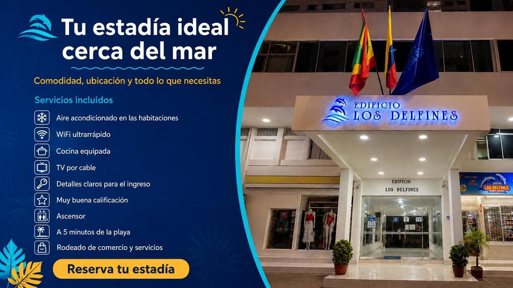 Apartamento Cómodo En Bocagrande 1503