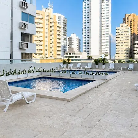 Apartamento Cómodo En Bocagrande 1503 Cartagena
