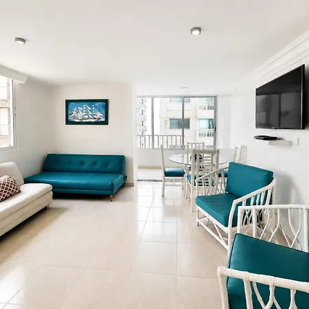 Cómodo En Bocagrande 1503 Apartamento *